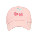 maximo KIDS GIRL-Cap, Kirschen Stickerei, Klettverschluss Mütze Maximo