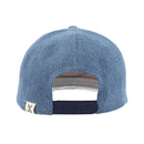 maximo KIDS GIRL-Cap, terry smile snap-back Verschluss - blue washed Mütze Me & my Mum