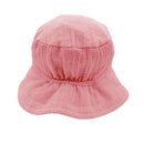 maximo BABY-Hütchen, Bindeband Musselinstoff -altrosa Mützen Maximo