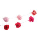 YEY! Let's Party Pompom-Girlande pink 180 m 2 Stück Girlande Rico