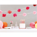 YEY! Let's Party Pompom-Girlande pink 180 m 2 Stück Girlande Rico