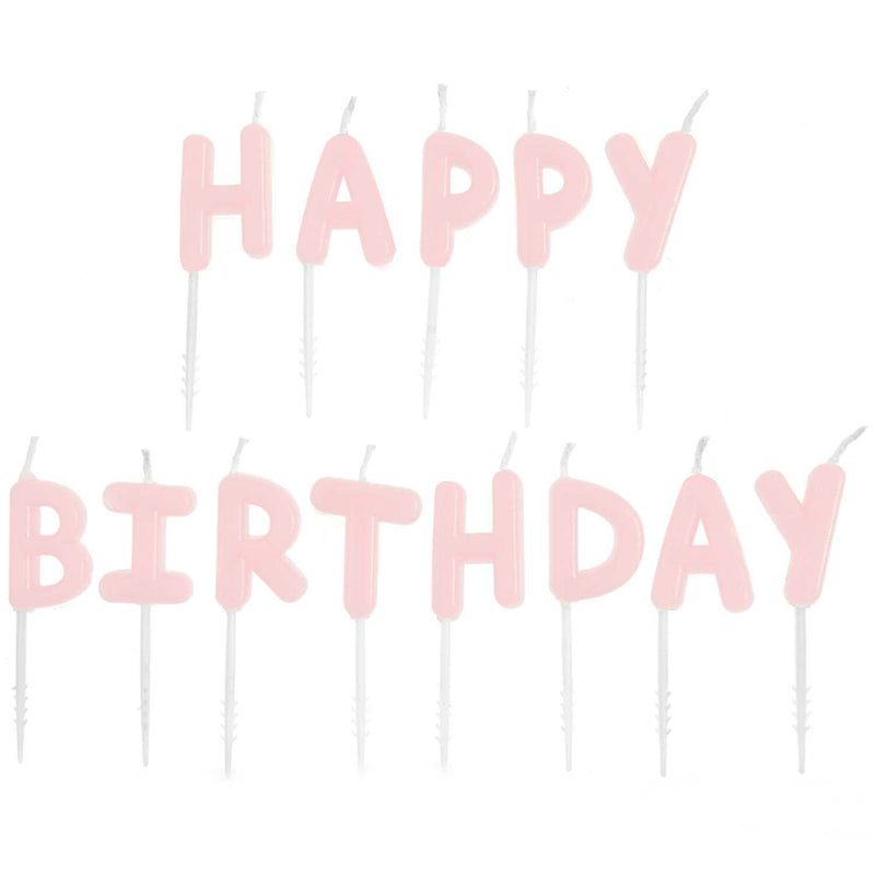 Kerzen Happy Birthday 6cm 13-teilig