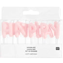 Kerzen Happy Birthday 6cm 13-teilig