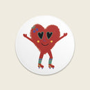 Button Herz – Sunny&Friends