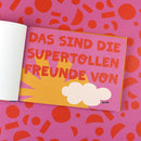 Mein Freundebuch, Hardcover mit 96 Seiten Erinnerungsbuch Ava & Yves