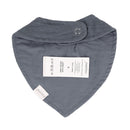 maximo GOTS BABY-Tuch, Musselinstoff Futter - flint stone Halstuch Maximo