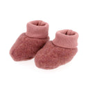 maximo GOTS BABY-Schuhe, Wollfleece Strickbund