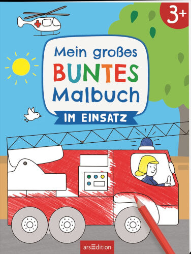 Mein großes buntes Malbuch – Im Einsatz