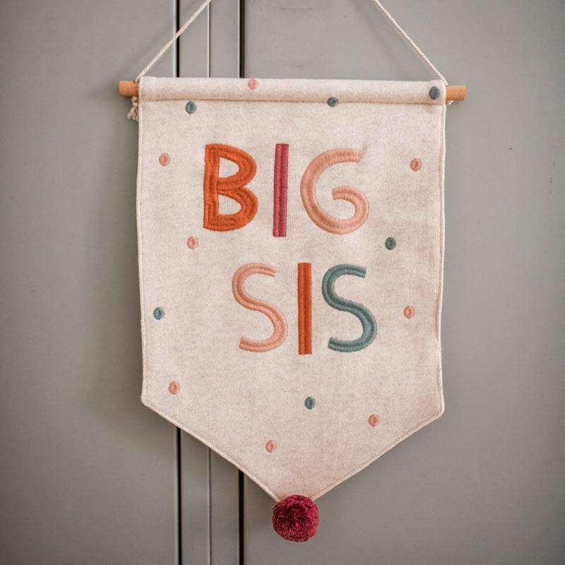 Wandbehang "Big Sis”