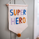 Wandbehang „Super Hero“ (22cm x 32cm) Dekoration Ava & Yves
