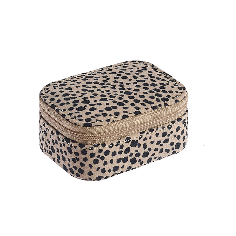 Mini-Schmuckkästchen mit Leopardenmuster