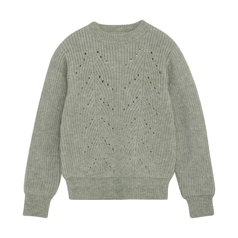 Creamie Strickpullover Iceberg Green