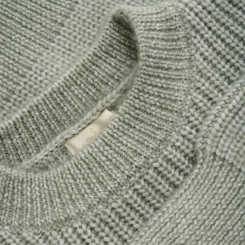 Creamie Strickpullover Iceberg Green