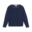 Creamie Strickjacke Pointelle - Twilight Blue