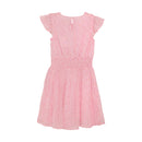 Creamie Kleid Lurex Stripe - Ballerina