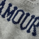 Creamie Strickpullover Light Grey Melange