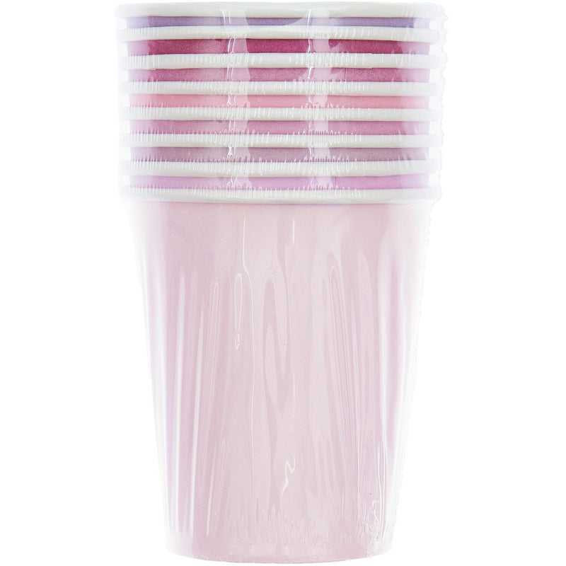 Pappbecher Mix Rosa
