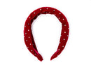 Sparkle Red Velvet Headband