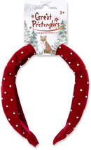 Sparkle Red Velvet Headband