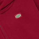 Hoodie Zipperjacke - Rythmic Red