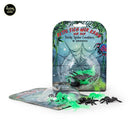 Rette sich...Klebrige Spinnen Tiere im Spinnennetz