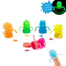 Dino-Figur Stempel selbstfärbend 5fach sortiert