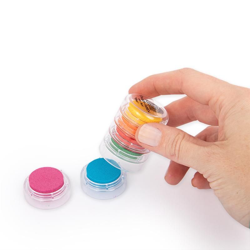 Fingerstempel-Farben 6er-Tube