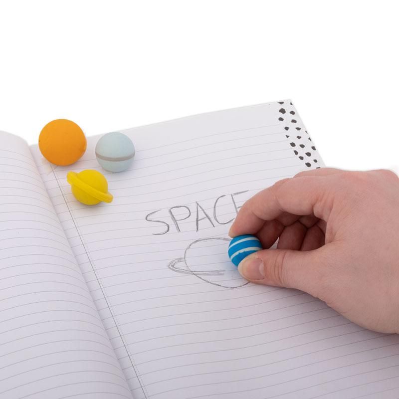 SPACE ADVENTURE Sonnensystem-Radierer 8er-Set