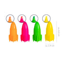 Neon-Highlighter 4er-Set Textmarker Trendhaus
