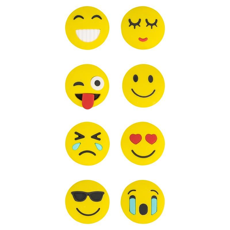 CS Radierer Crazy Faces 2er-Set, 4-fach sortiert