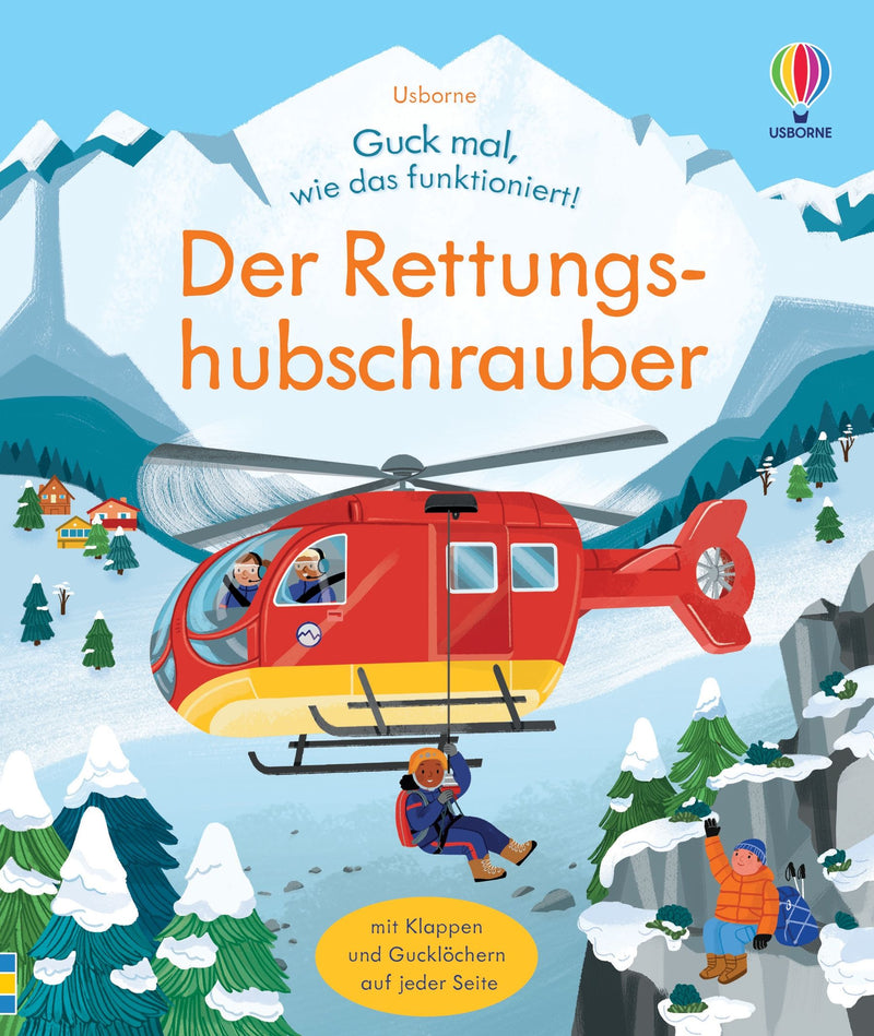 Guck mal, wie das funktioniert! Der Rettungshubschrauber