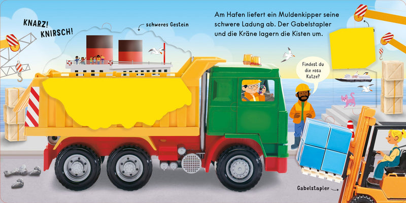 Mein erstes Fahrzeuge-Klappenbuch: Lastwagen