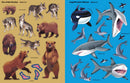 Die große Sticker-Tierwelt: Gefährliche Tiere Stickerbuch Usborne