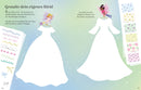 Mein glitzerndes Anziehpuppen-Mitmachbuch: Magischer Feenball Stickerbuch Usborne