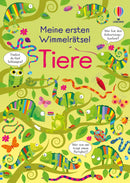 Meine ersten Wimmelrätsel: Tiere Buch Usborne