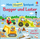 Mein Magnet-Spielspaß: Bagger und Laster Buch Usborne