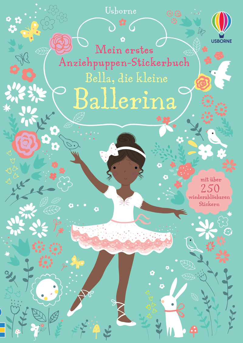 Mein erstes Anziehpuppen-Stickerbuch: Bella, die kleine Ballerina