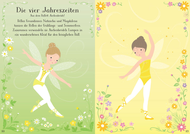 Mein erstes Anziehpuppen-Stickerbuch: Bella, die kleine Ballerina