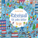 Rätselspaß für jedes Wetter to go Buch Usborne