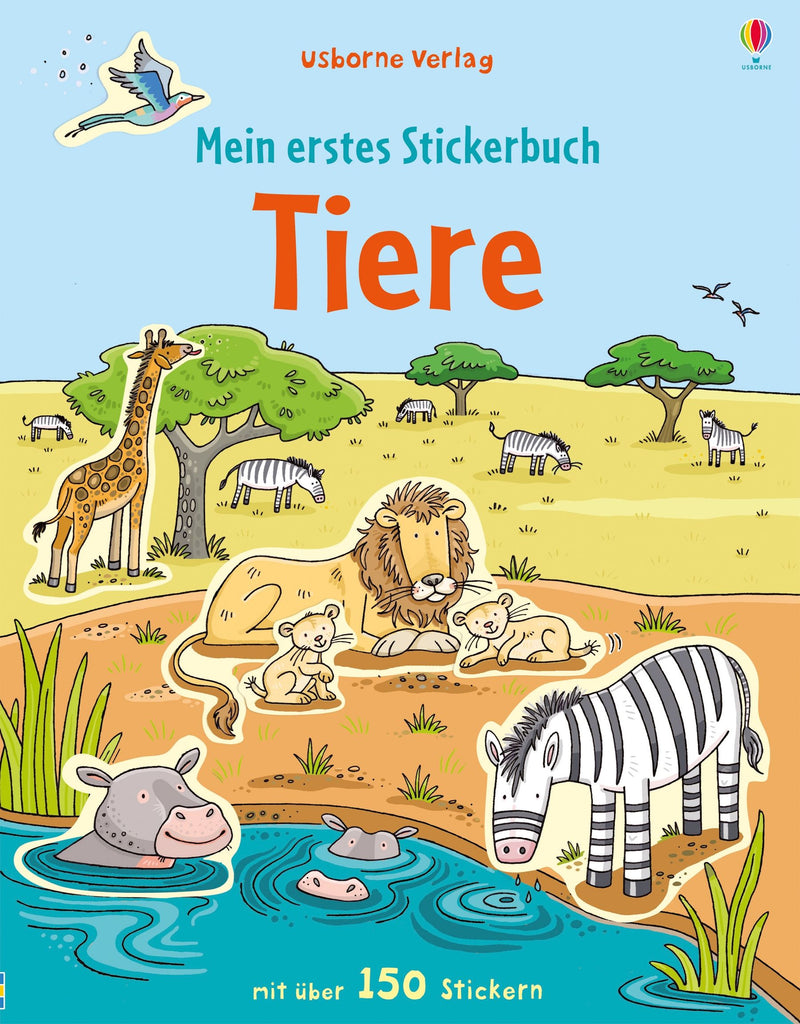 Mein erstes Stickerbuch: Tiere