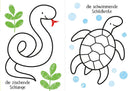 Kleine Kreativ-Werkstatt - Ganz einfach ausmalen: Tiere Bücher Usborne