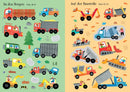 Mein Immer-wieder-Stickerbuch: Traktoren und Laster Buch Usborne