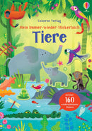 Mein Immer-wieder-Stickerbuch: Tiere