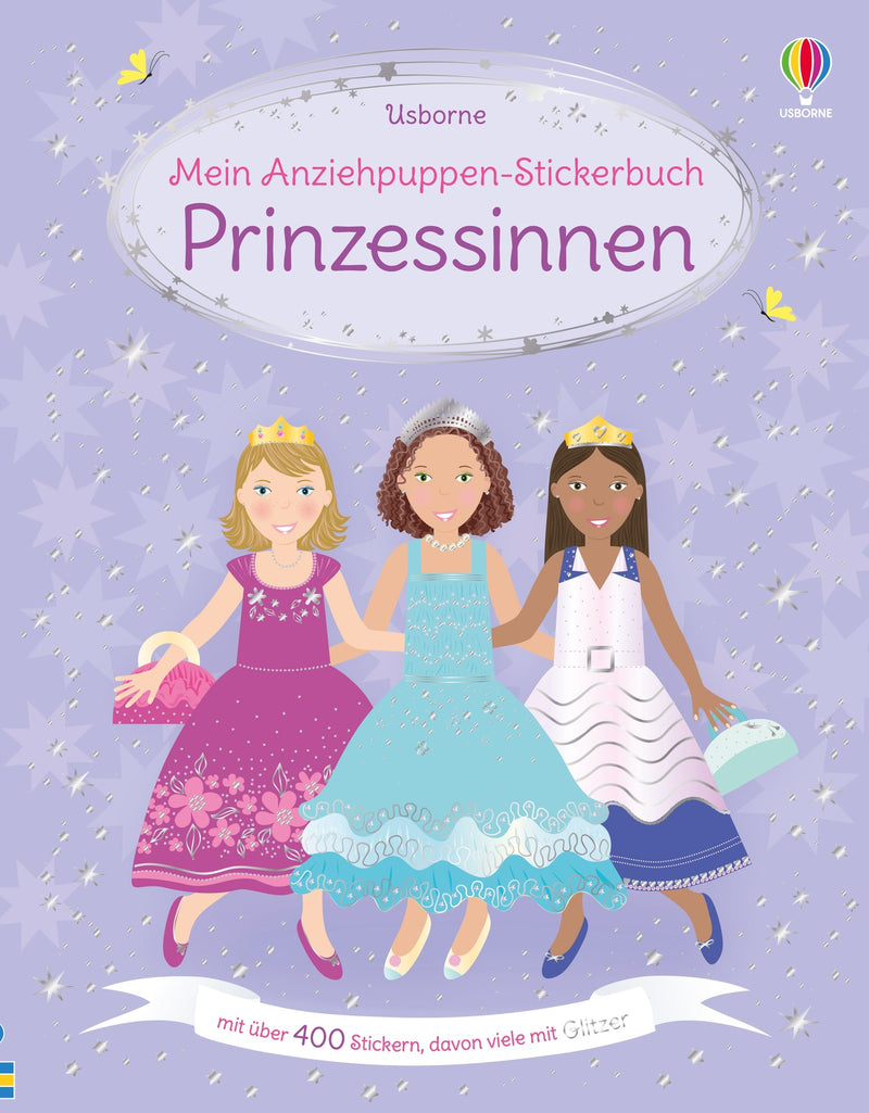 Mein Anziehpuppen-Stickerbuch: Prinzessinnen