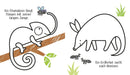 Kleine Kreativ-Werkstatt - Ganz einfach ausmalen: Zootiere Buch Usborne