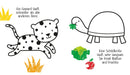 Kleine Kreativ-Werkstatt - Ganz einfach ausmalen: Zootiere Buch Usborne