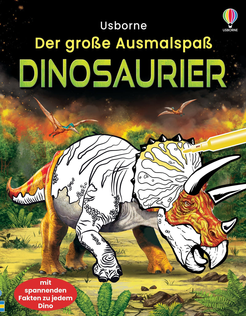 Der große Ausmalspaß: Dinosaurier