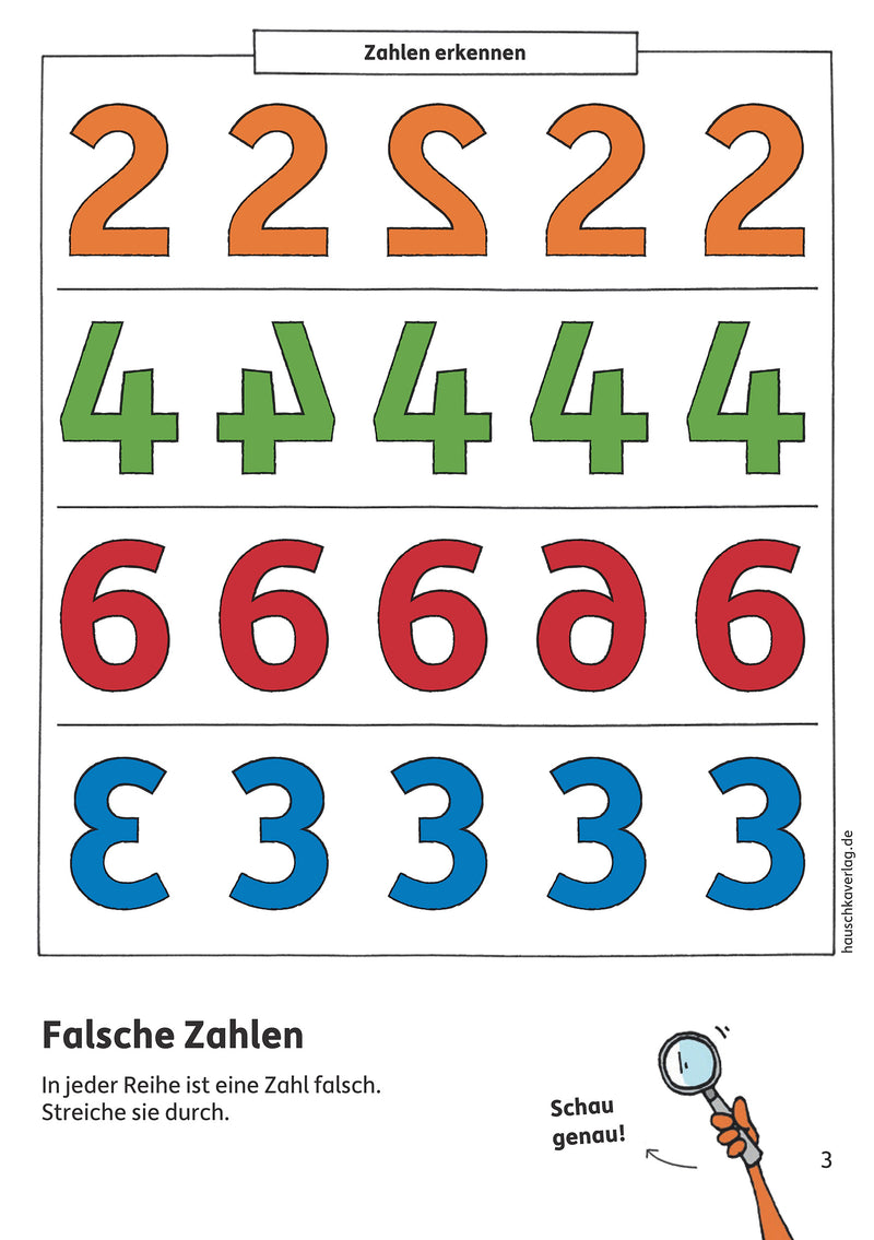 Vorschulblock - Zahlen und Mengen