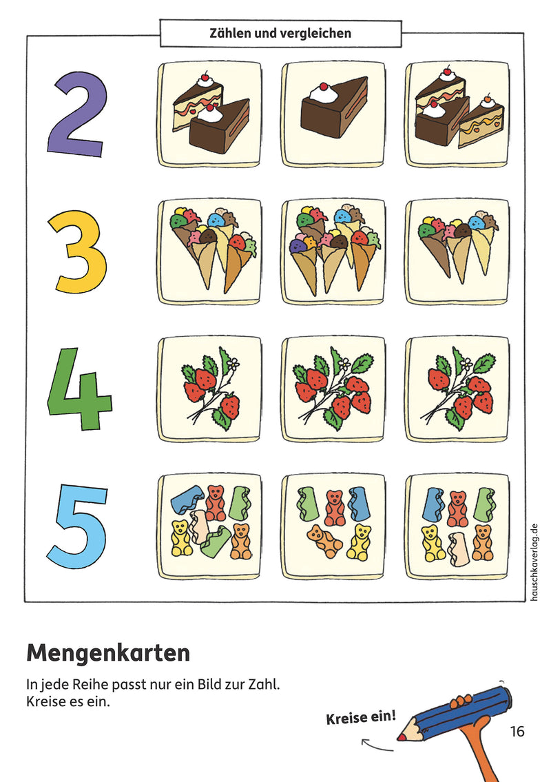 Vorschulblock - Zahlen und Mengen