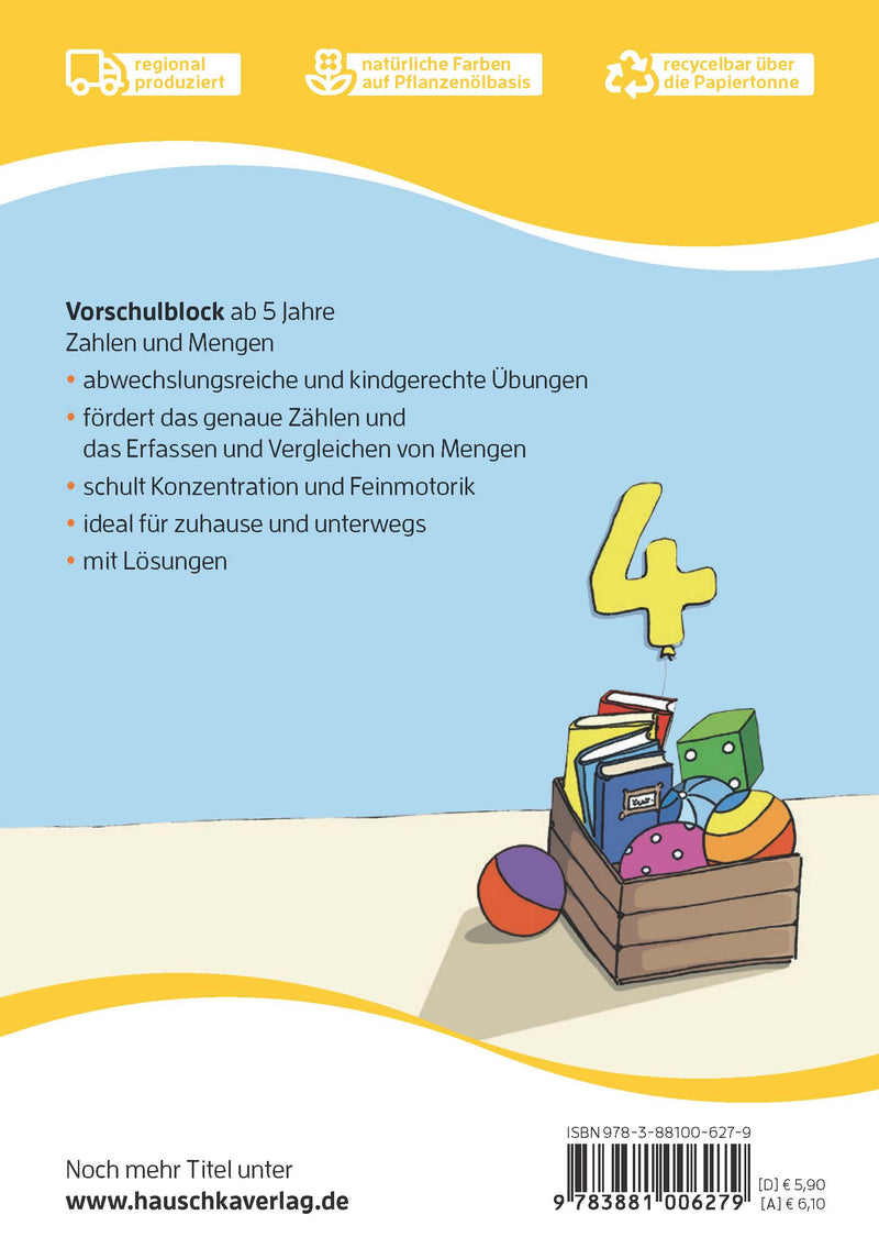 Vorschulblock - Zahlen und Mengen